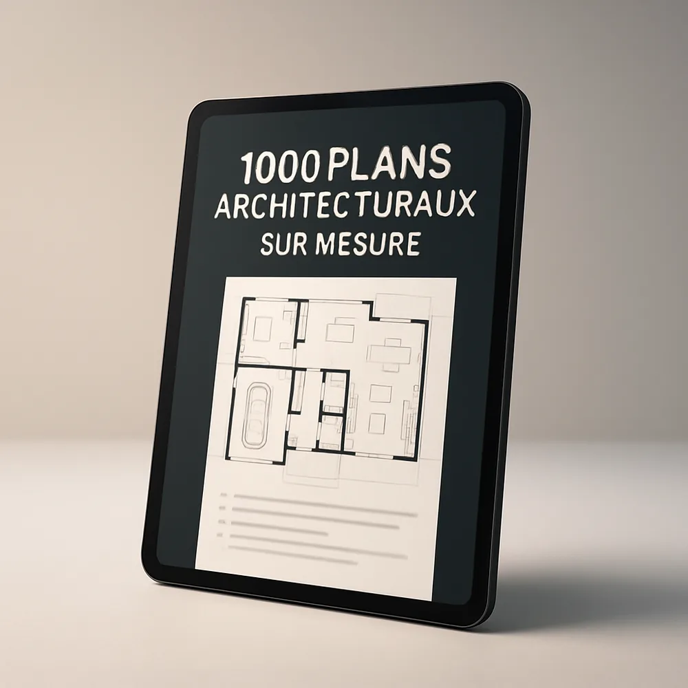 1000 PLANS ARCHITECTURAUX SUR MESURE